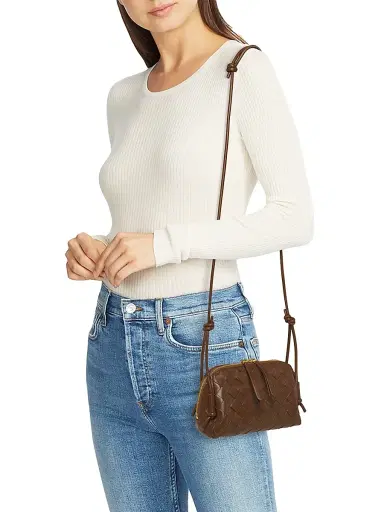 Bottega Veneta Women's Intrecciato Nappa Leather Pouch | Thumbnail 2 Bottega Veneta Women's Intrecciato Nappa Leather Pouch | Thumbnail 2