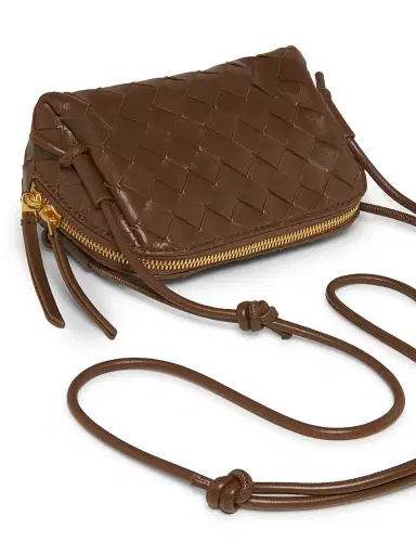 Bottega Veneta Women's Intrecciato Nappa Leather Pouch | Thumbnail 5 Bottega Veneta Women's Intrecciato Nappa Leather Pouch | Thumbnail 5