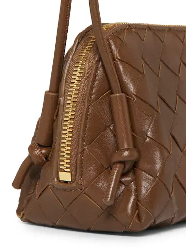 Bottega Veneta Women's Intrecciato Nappa Leather Pouch | Thumbnail 6 Bottega Veneta Women's Intrecciato Nappa Leather Pouch | Thumbnail 6