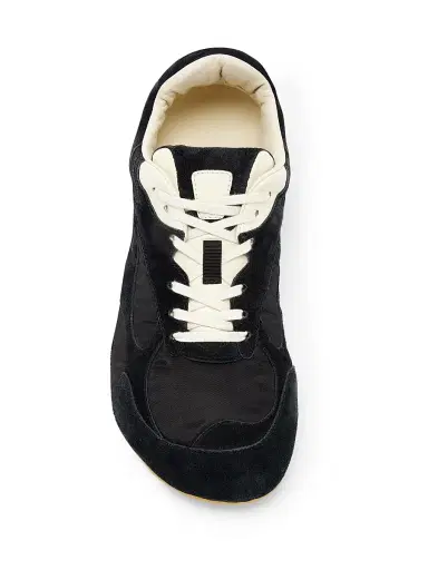 Bottega Veneta Women's Orbit Flash Suede Sneakers - Black - Size 11 | Thumbnail 4 Bottega Veneta Women's Orbit Flash Suede Sneakers - Black - Size 11 | Thumbnail 4