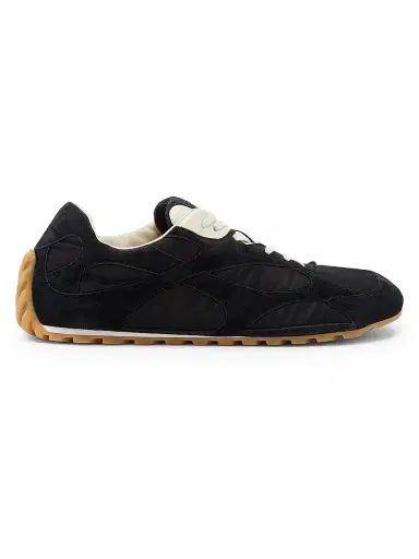 Bottega Veneta Women's Orbit Flash Suede Sneakers - Black - Size 11 | Thumbnail 1 Bottega Veneta Women's Orbit Flash Suede Sneakers - Black - Size 11 | Thumbnail 1