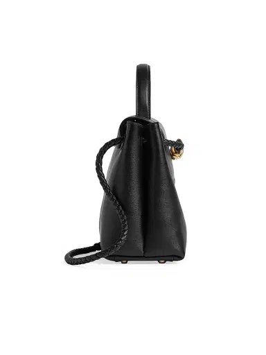 Bottega Veneta Women's Ciao Ciao Small Leather Top Handle bag - Black Brass | Thumbnail 4 Bottega Veneta Women's Ciao Ciao Small Leather Top Handle bag - Black Brass | Thumbnail 4