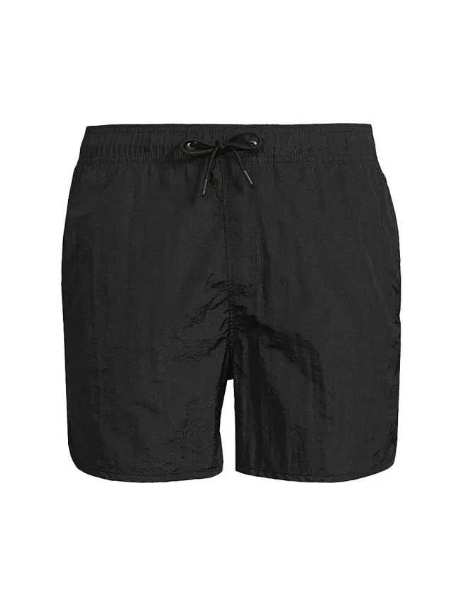 Onia Men's Nylon Crinkle Multifunctional Shorts - Black