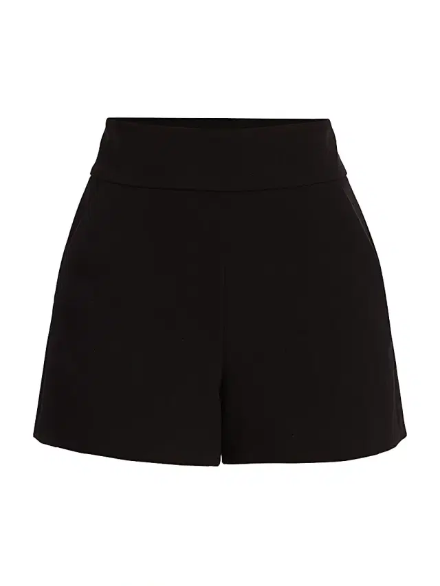ALICE + OLIVIA Women's Donald High-Rise Shorts - Black