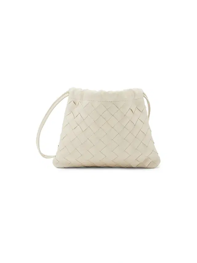 Bottega Veneta Women's  Dustbag Intrecciato Leather Crossbody Bag - Sea Salt Gold