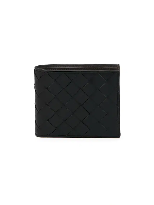 Bottega Veneta Men's Intrecciato Leather Bifold Wallet - Black Silver