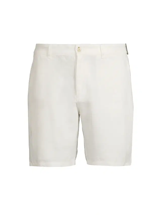 Onia Men's Linen Fixed-Waist Shorts - White
