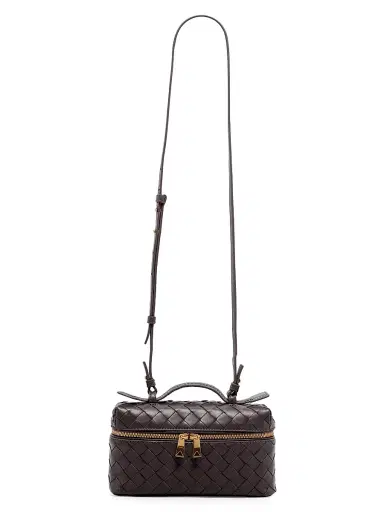 Bottega Veneta Women's Bang Bang Intrecciato Leather Crossbody Vanity Case Bag | Thumbnail 5 Bottega Veneta Women's Bang Bang Intrecciato Leather Crossbody Vanity Case Bag | Thumbnail 5