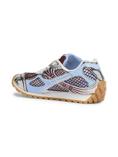 Bottega Veneta Women's Orbit Technical Mesh Sneakers - Blue Bell - Size 7 | Thumbnail 4 Bottega Veneta Women's Orbit Technical Mesh Sneakers - Blue Bell - Size 7 | Thumbnail 4