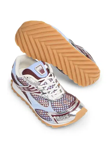 Bottega Veneta Women's Orbit Technical Mesh Sneakers - Blue Bell - Size 7 | Thumbnail 6 Bottega Veneta Women's Orbit Technical Mesh Sneakers - Blue Bell - Size 7 | Thumbnail 6