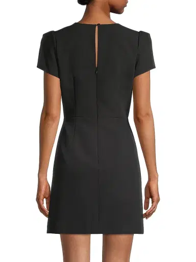 Milly Women's Cady Minidress - Black - Size 8 | Thumbnail 5 Milly Women's Cady Minidress - Black - Size 8 | Thumbnail 5