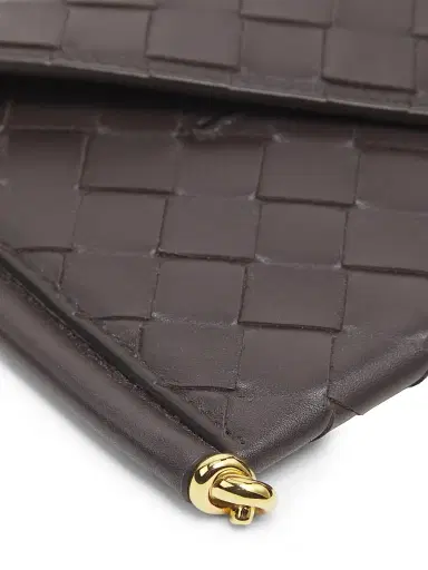 Bottega Veneta Women's Intrecciato Leather Envelope Wallet-On-Chain Bag | Thumbnail 5