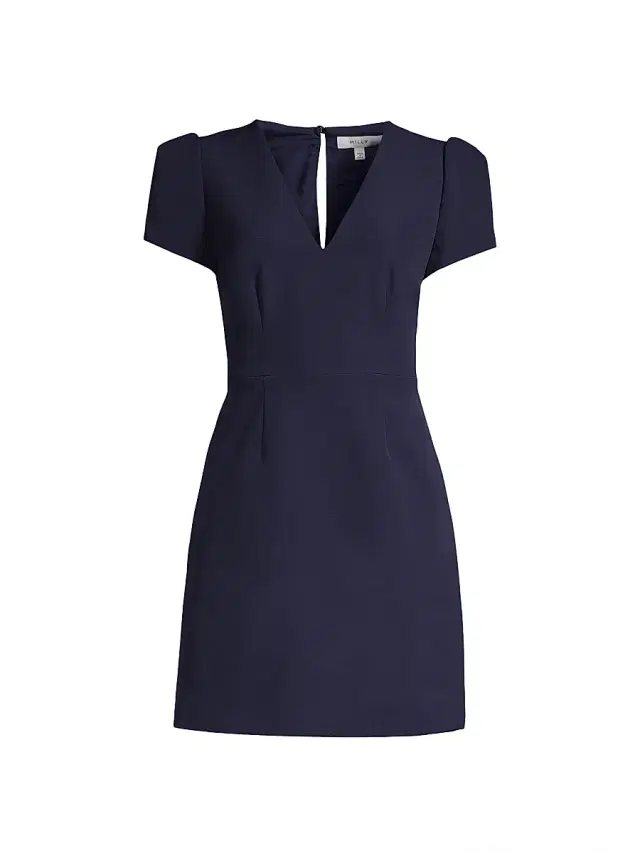 Milly Women's Cady Minidress - Navy