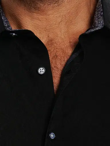 Robert Graham Men's Highland Woven Shirt - Black - Size XS | Thumbnail 8 Robert Graham Men's Highland Woven Shirt - Black - Size XS | Thumbnail 8