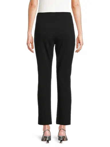 Misook Women's Nia Stretch Slim-Fit Pants - Black - Size XL | Thumbnail 5