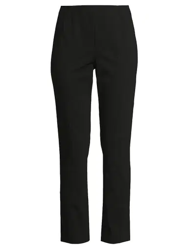 Misook Women's Nia Stretch Slim-Fit Pants - Black - Size XL | Thumbnail 1