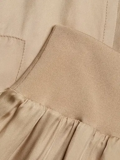 Cinq à Sept Women's Giles Twill Cargo Joggers - Khaki | Thumbnail 7