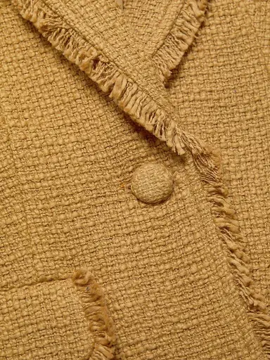Cinq à Sept Women's Khloe Boucle Blazer - Sahara - Size 2 | Thumbnail 7