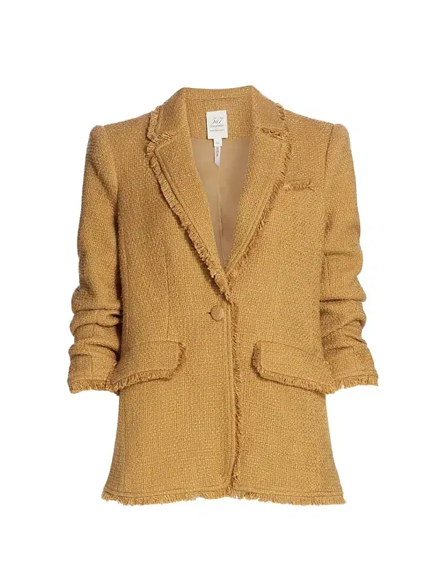 Cinq à Sept Women's Khloe Boucle Blazer - Sahara