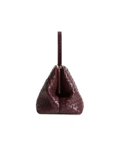 Bottega Veneta Women's 1998 Intrecciato Leather Top Handle Frame Bag | Thumbnail 4 Bottega Veneta Women's 1998 Intrecciato Leather Top Handle Frame Bag | Thumbnail 4