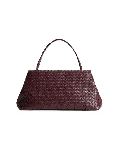Bottega Veneta Women's 1998 Intrecciato Leather Top Handle Frame Bag | Thumbnail 1 Bottega Veneta Women's 1998 Intrecciato Leather Top Handle Frame Bag | Thumbnail 1
