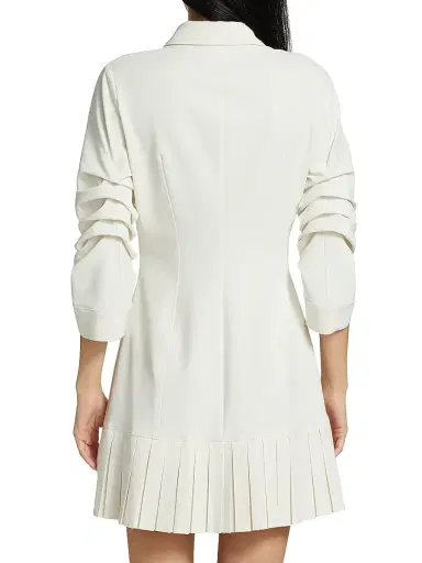 Cinq à Sept Women's Lucilla Minidress - Ivory - Size 14 | Thumbnail 5 Cinq à Sept Women's Lucilla Minidress - Ivory - Size 14 | Thumbnail 5