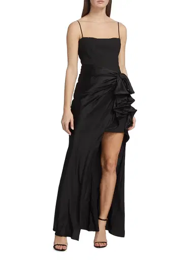 Cinq à Sept Women's Drina Sleeveless Gown - Black - Size 10 | Thumbnail 2 Cinq à Sept Women's Drina Sleeveless Gown - Black - Size 10 | Thumbnail 2