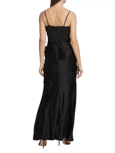 Cinq à Sept Women's Drina Sleeveless Gown - Black - Size 10 | Thumbnail 5 Cinq à Sept Women's Drina Sleeveless Gown - Black - Size 10 | Thumbnail 5