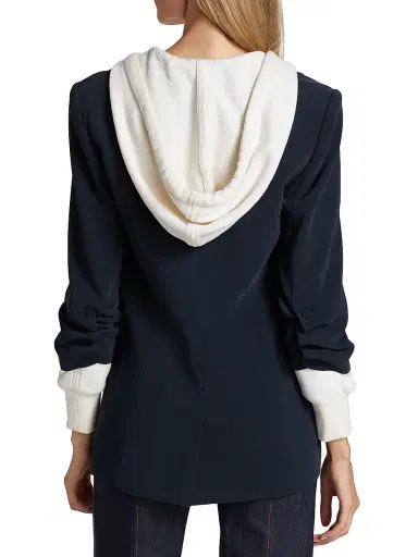 Cinq à Sept Women's Khloe Hooded Blazer | Thumbnail 5 Cinq à Sept Women's Khloe Hooded Blazer | Thumbnail 5