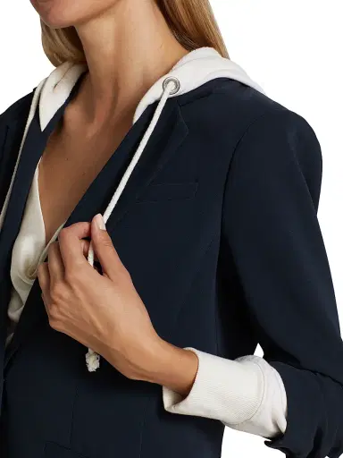 Cinq à Sept Women's Khloe Hooded Blazer | Thumbnail 6 Cinq à Sept Women's Khloe Hooded Blazer | Thumbnail 6