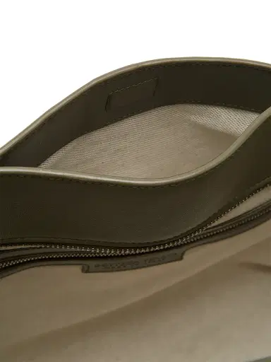 Bottega Veneta Men's Intrecciato Zipped Tote Bag - Crocodile Silver | Thumbnail 4