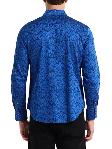 Robert Graham Men's Highland Woven Shirt | Thumbnail 3 Robert Graham Men's Highland Woven Shirt | Thumbnail 3