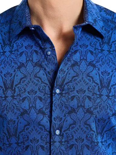 Robert Graham Men's Highland Woven Shirt | Thumbnail 5 Robert Graham Men's Highland Woven Shirt | Thumbnail 5