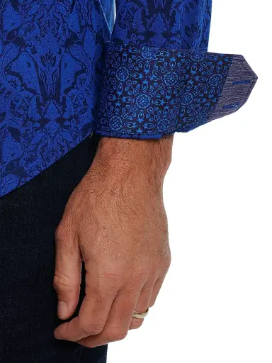 Robert Graham Men's Highland Woven Shirt | Thumbnail 8 Robert Graham Men's Highland Woven Shirt | Thumbnail 8