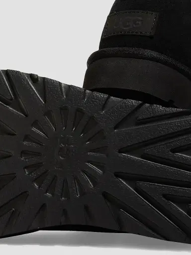 UGG Women's Classic Ultra Mini Sheepskin Ankle Boots - Black - Size 11 | Thumbnail 5 UGG Women's Classic Ultra Mini Sheepskin Ankle Boots - Black - Size 11 | Thumbnail 5