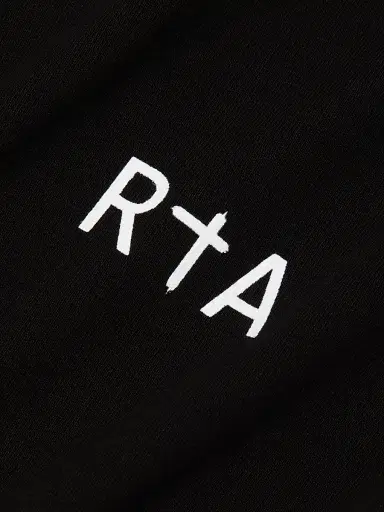 RTA Men's Colin Chest Logo T-Shirt - Black Chest Logo | Thumbnail 7