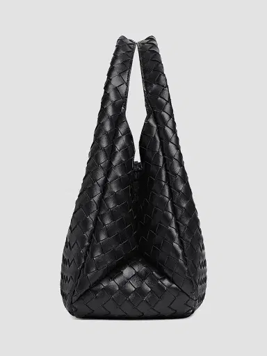 Bottega Veneta Women's Medium Campana Intrecciato Leather Shoulder Bag | Thumbnail 5 Bottega Veneta Women's Medium Campana Intrecciato Leather Shoulder Bag | Thumbnail 5
