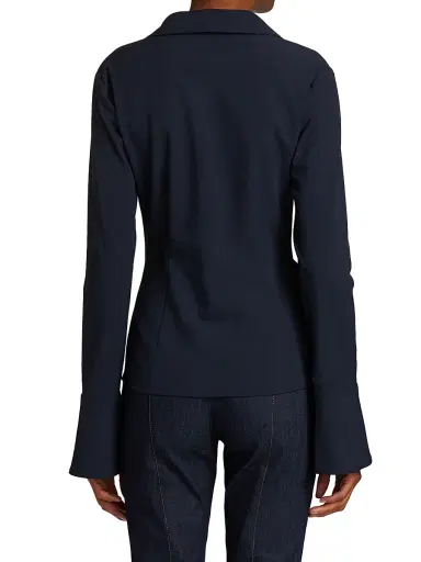 Cinq à Sept Women's Mckenna Twist-Front Blouse | Thumbnail 5