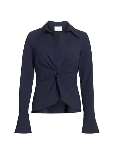Cinq à Sept Women's Mckenna Twist-Front Blouse | Thumbnail 1