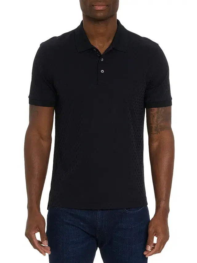 Men's Elias Polo Shirt - Black