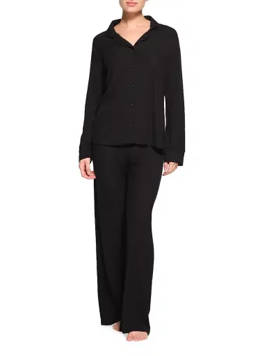 Skims Women's Soft Lounge Sleep Set - Onyx - Size XXXXL | Thumbnail 2
