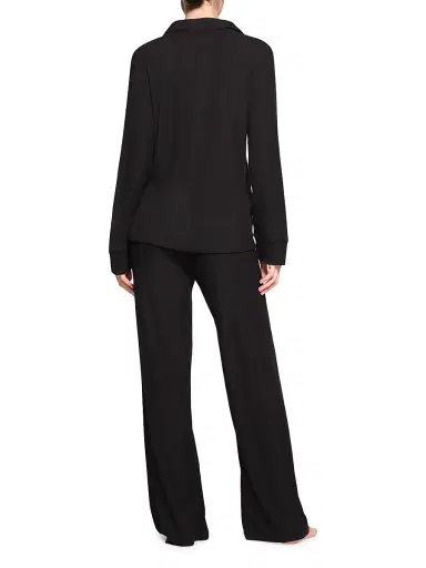 Skims Women's Soft Lounge Sleep Set - Onyx - Size XXXXL | Thumbnail 4