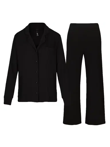 Skims Women's Soft Lounge Sleep Set - Onyx - Size XXXXL | Thumbnail 1