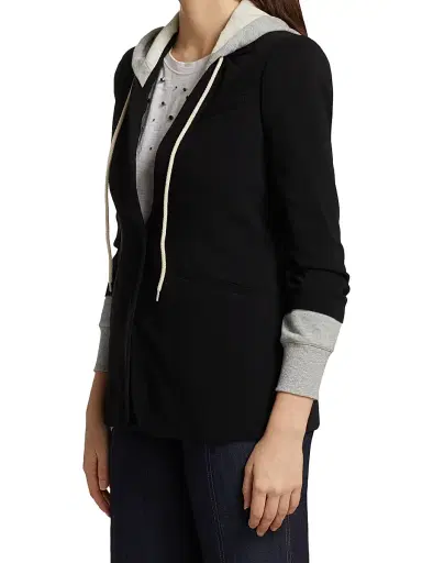 Cinq à Sept Women's Khloe Hooded Blazer | Thumbnail 4 Cinq à Sept Women's Khloe Hooded Blazer | Thumbnail 4