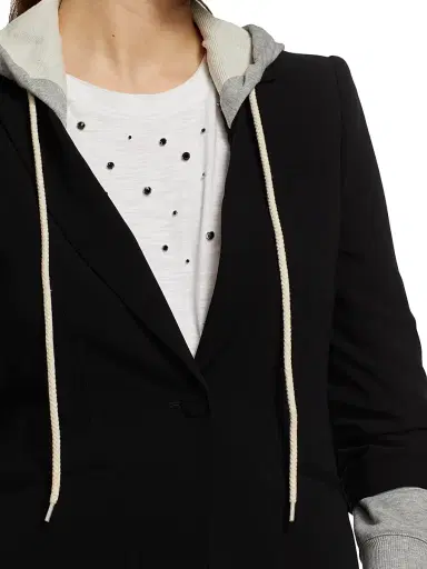 Cinq à Sept Women's Khloe Hooded Blazer | Thumbnail 6 Cinq à Sept Women's Khloe Hooded Blazer | Thumbnail 6