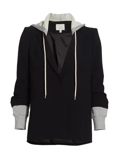 Cinq à Sept Women's Khloe Hooded Blazer | Thumbnail 1 Cinq à Sept Women's Khloe Hooded Blazer | Thumbnail 1