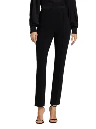 Cinq à Sept Women's Brianne Pintuck Crepe Pants | Thumbnail 3
