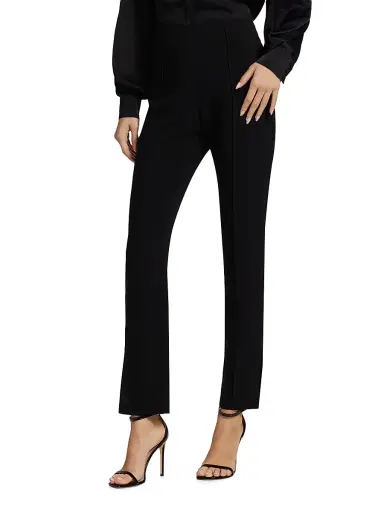 Cinq à Sept Women's Brianne Pintuck Crepe Pants | Thumbnail 4