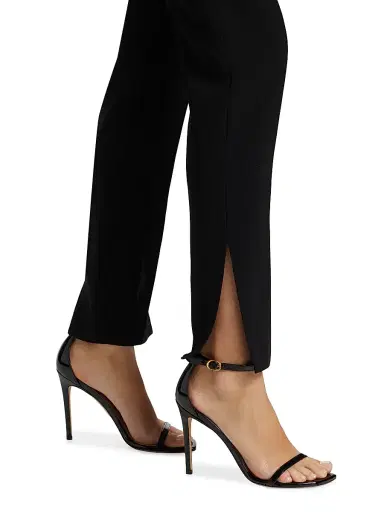 Cinq à Sept Women's Brianne Pintuck Crepe Pants | Thumbnail 6