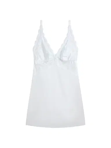 Wacoal Women's Modern Affair Floral Lace Chemise - White | Thumbnail 1 Wacoal Women's Modern Affair Floral Lace Chemise - White | Thumbnail 1
